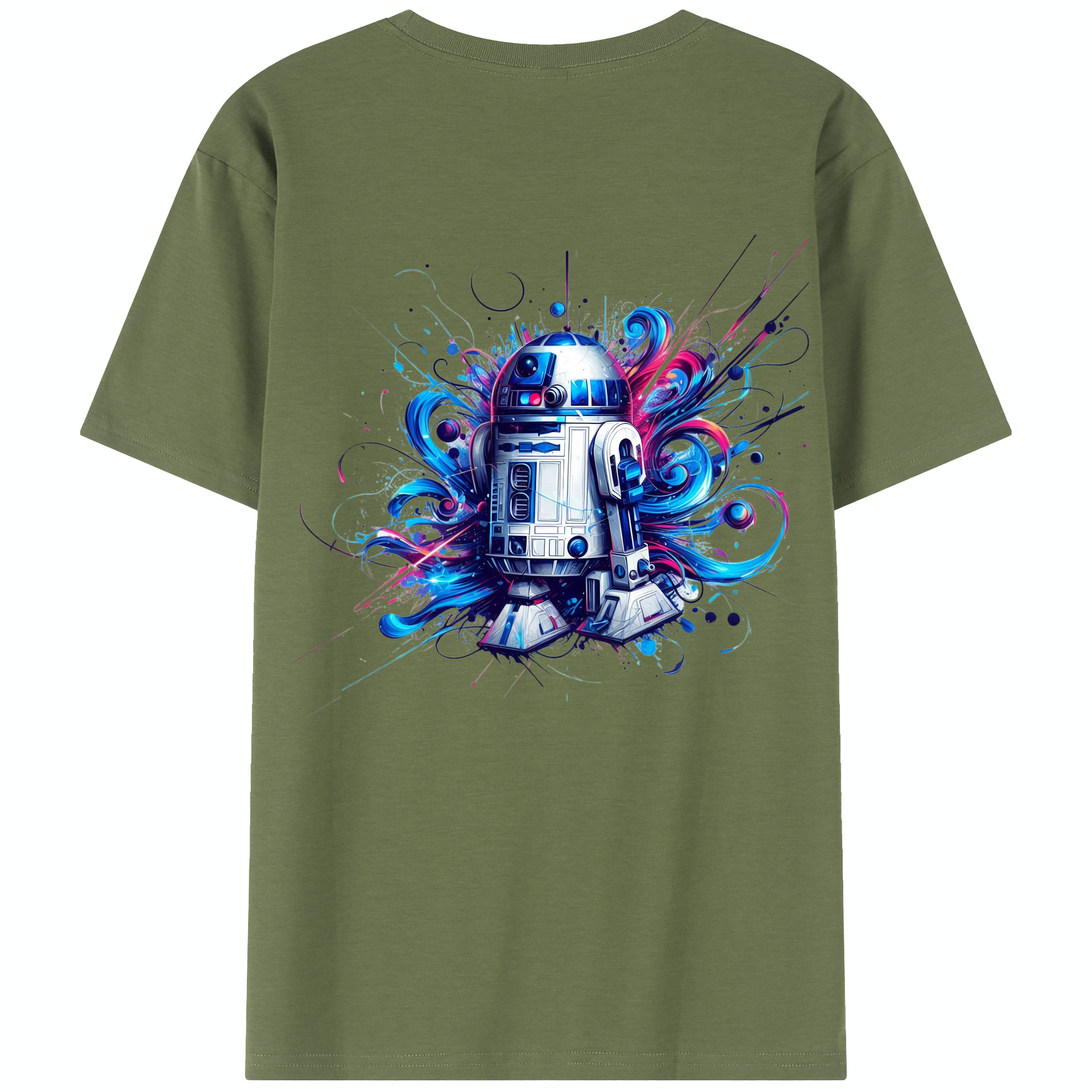 （画像用） スター・ウォーズ Star Wars 綿100％半袖Tシャツ（背面プリント）